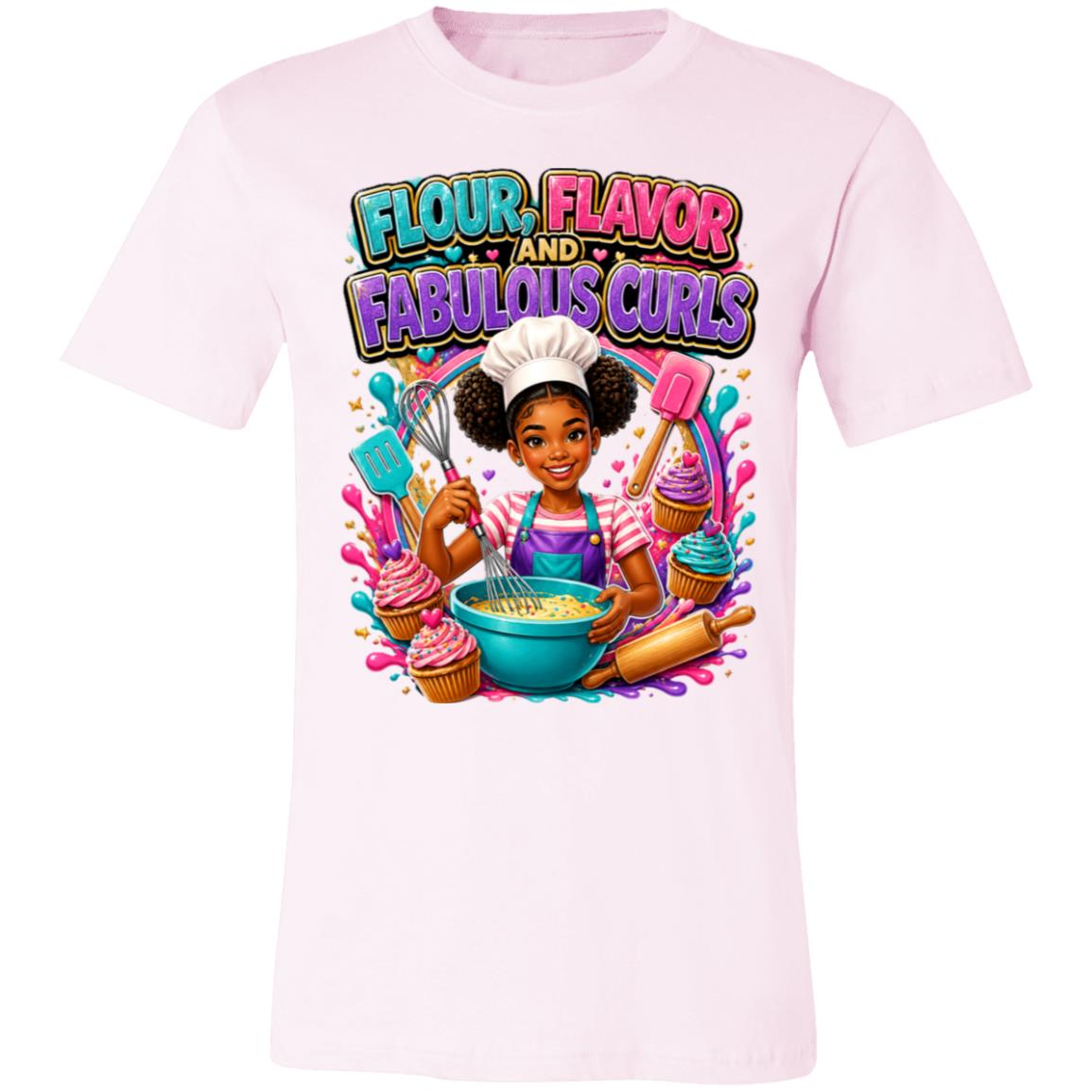 Chef career tee for girls Ages 13-16 with natural hair pride by Riley's Way