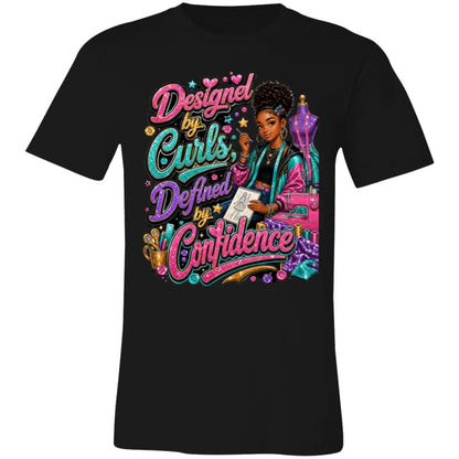 Fashion Designer career tee for girls Ages 13-16 with natural hair pride by Riley's Way