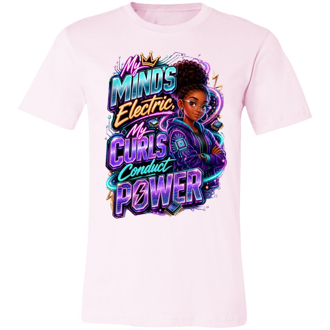 Engineer career tee for girls Ages 13-16 with natural hair pride by Riley's Way