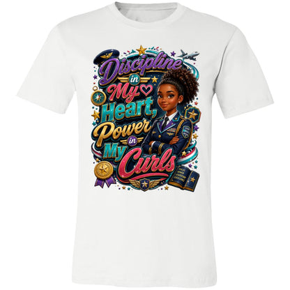 Army career tee for girls Ages 13-16 with natural hair pride by Riley's Way