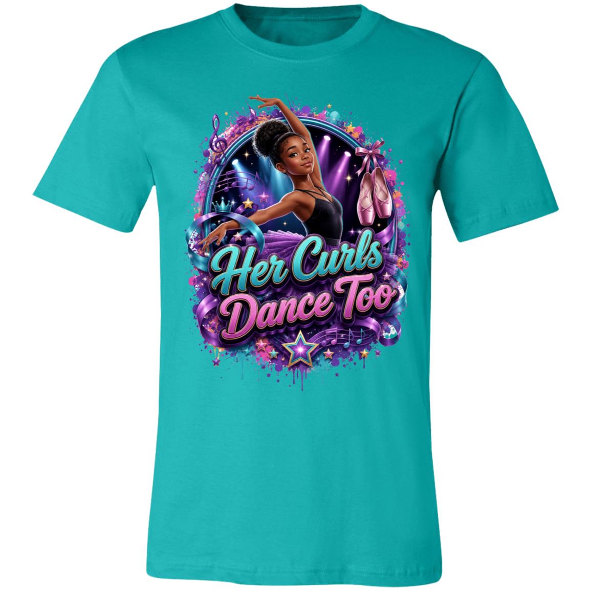 Dancer career tee for girls Ages 13-16 with natural hair pride by Riley's Way
