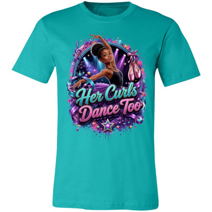Dancer career tee for girls Ages 13-16 with natural hair pride by Riley's Way
