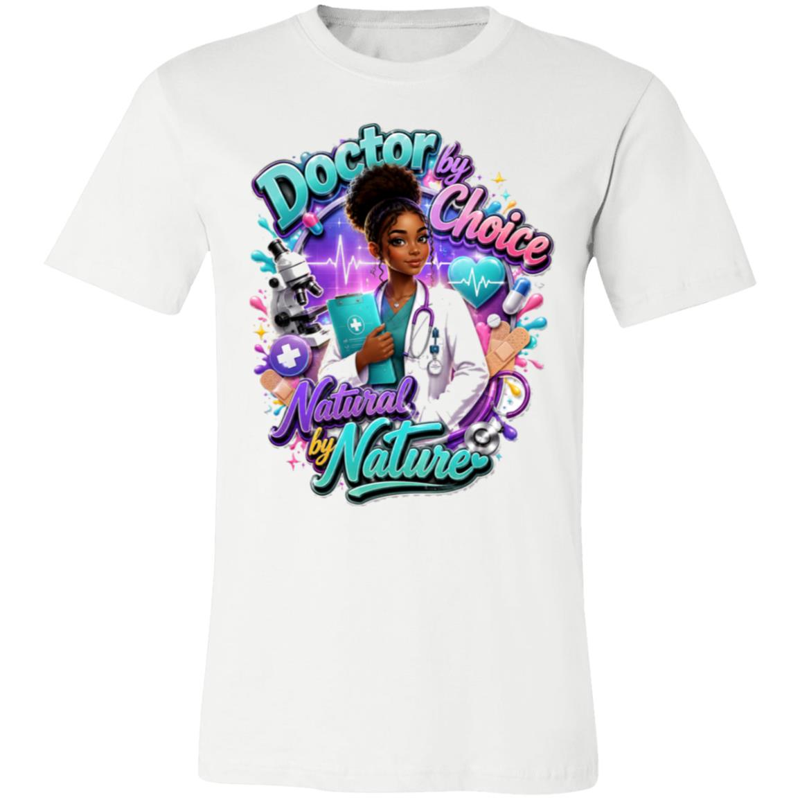 Doctor career tee for girls Ages 13-16 with natural hair pride by Riley's Way