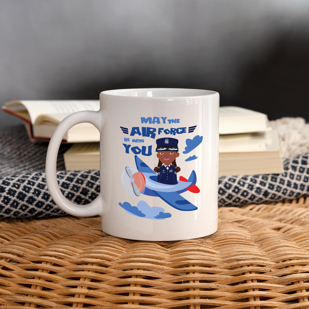 May the Air Force be with You Mug - white