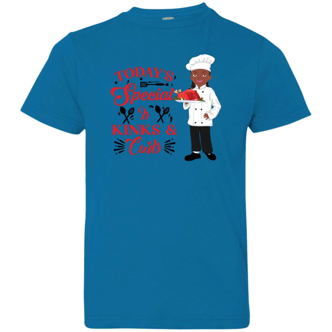 Girls Chef Youth Jersey T-Shirt