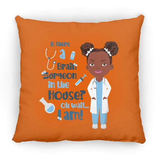 Surgeon Square Pillow 16x16-CustomCat-Pillows