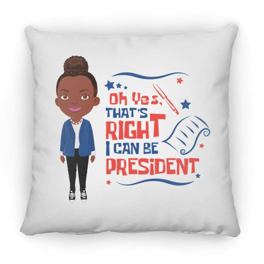 President Square Pillow 16x16-CustomCat-Accessories,Next President,Pillows