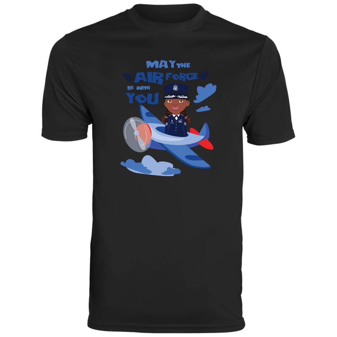 Air Force Youth Moisture-Wicking Tee-Activewear,Featured Products,Short Sleeve,T-Shirts,Youth