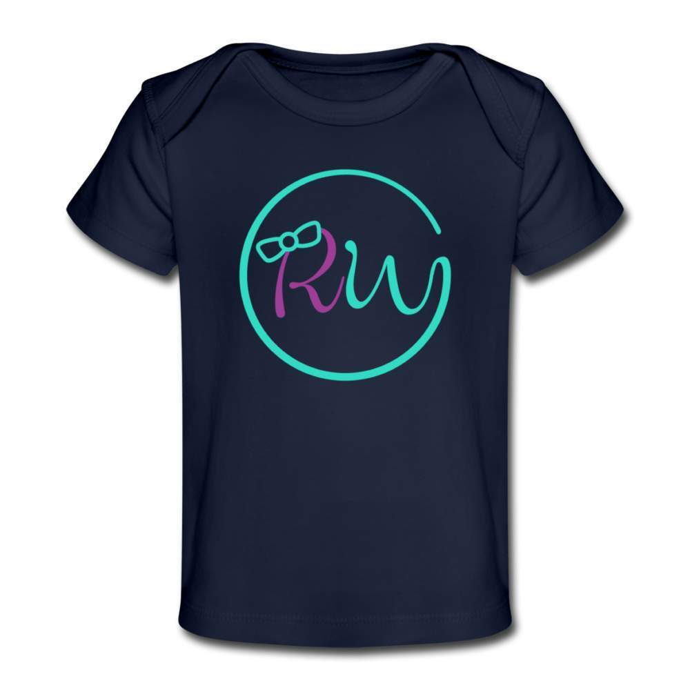 Signature Logo Organic Baby T-Shirt-Riley's Way-Girls Clothes,infant,Infants,Shop,T-shirts