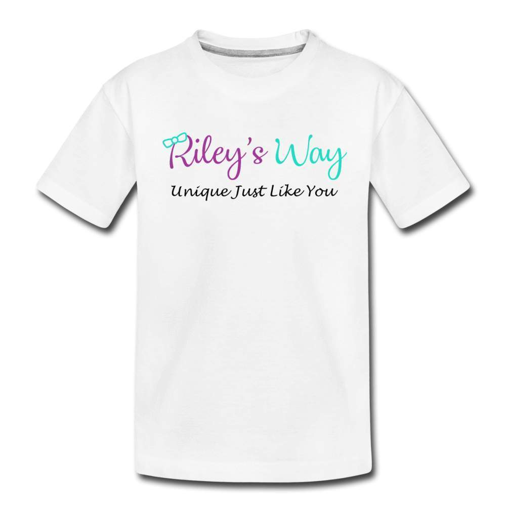 Unique Just Like You Youth T-Shirt-Riley's Way-Girls Clothes,Girls T-shirts,Shop,T-Shirts,youth apparel