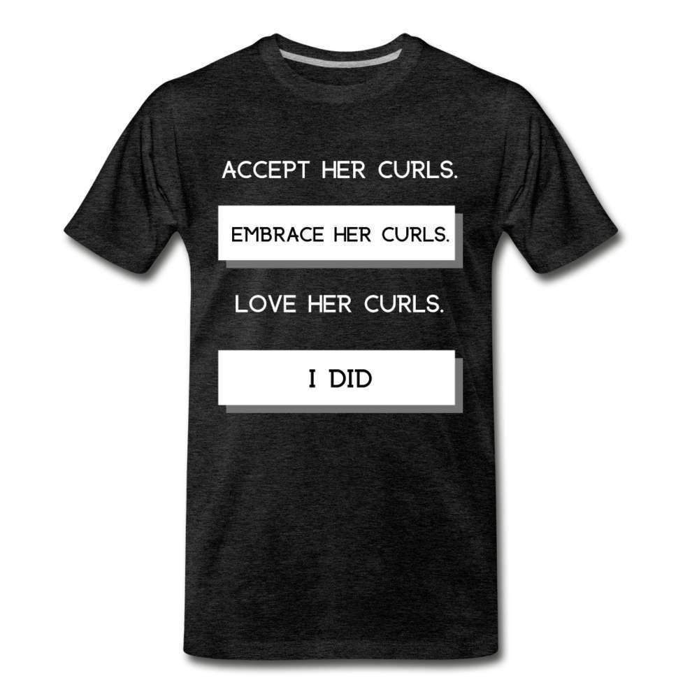 Accept Her Curls Men's T-Shirt-Riley's Way-Men,Men's T shirts,Shop,T-Shirts