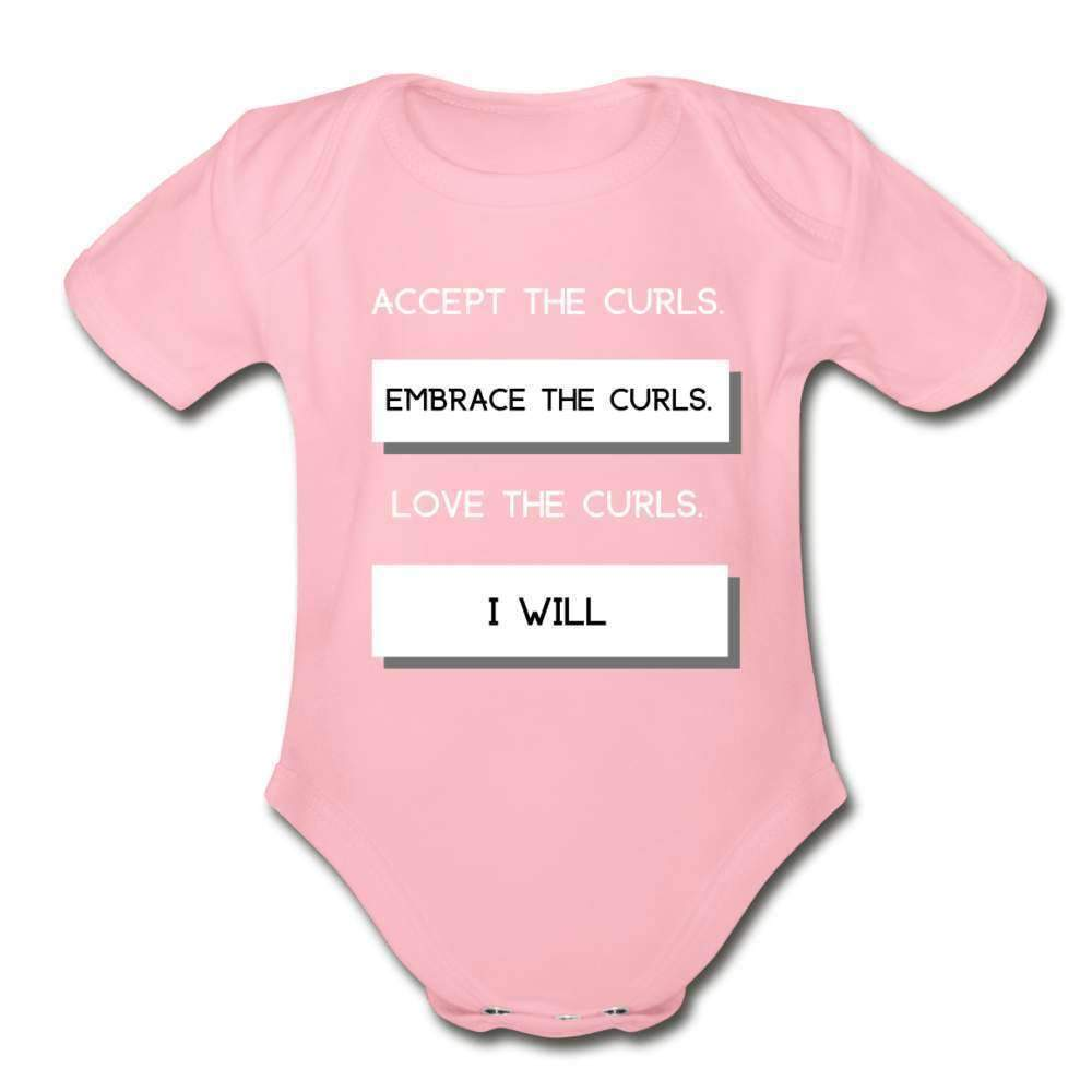 Accept the Curls organic Onesie-Riley's Way-Baby Bodysuits,infant,Infants,Shop