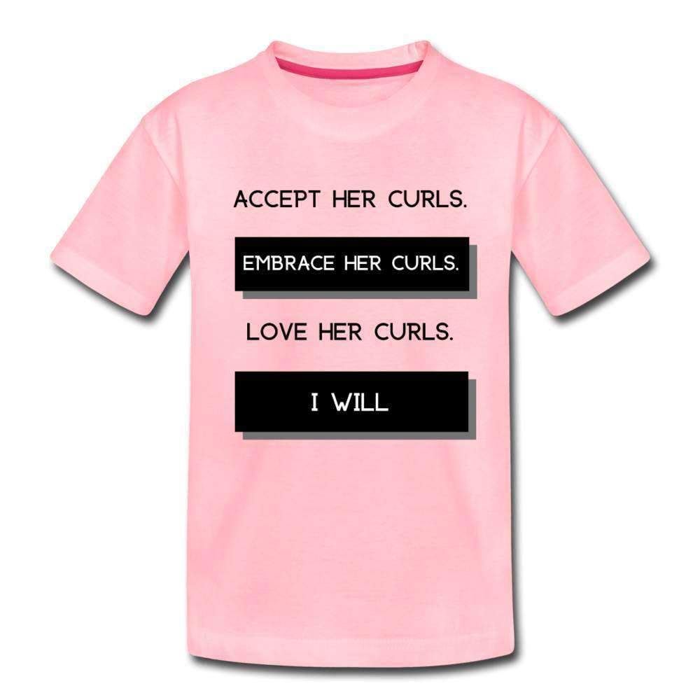 Accept Her Curls Toddler Boys T-Shirt-Riley's Way-Baby & Toddler Shirts,Shop,T-Shirts