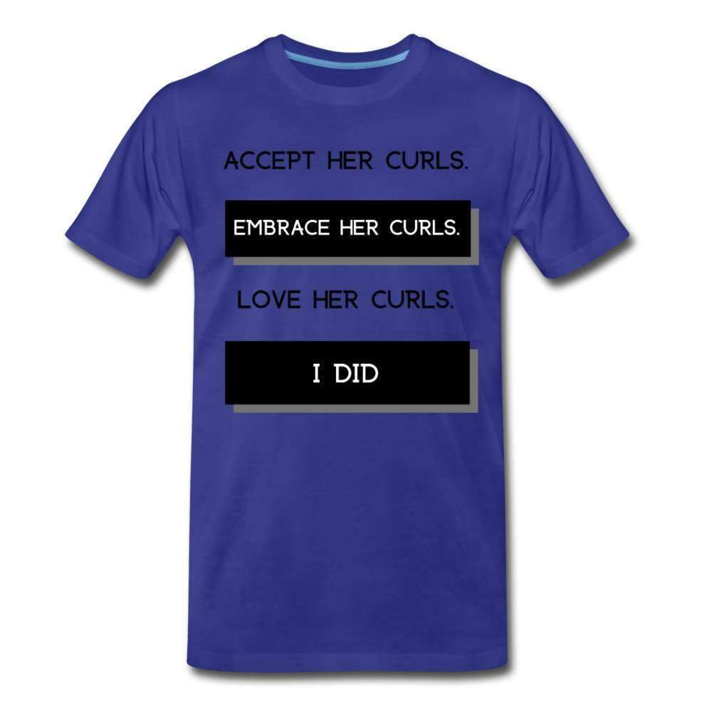 Embrace Her Curls Men's T-Shirt-Riley's Way-Men,Men T shirts,Men's T shirts,Shop,SPOD,T-Shirts