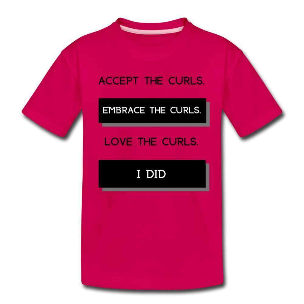 Accept The Girls Youth T-Shirt (White Print)-Riley's Way-Girls Clothes,Girls T-shirts,Shop,T-Shirts,youth apparel