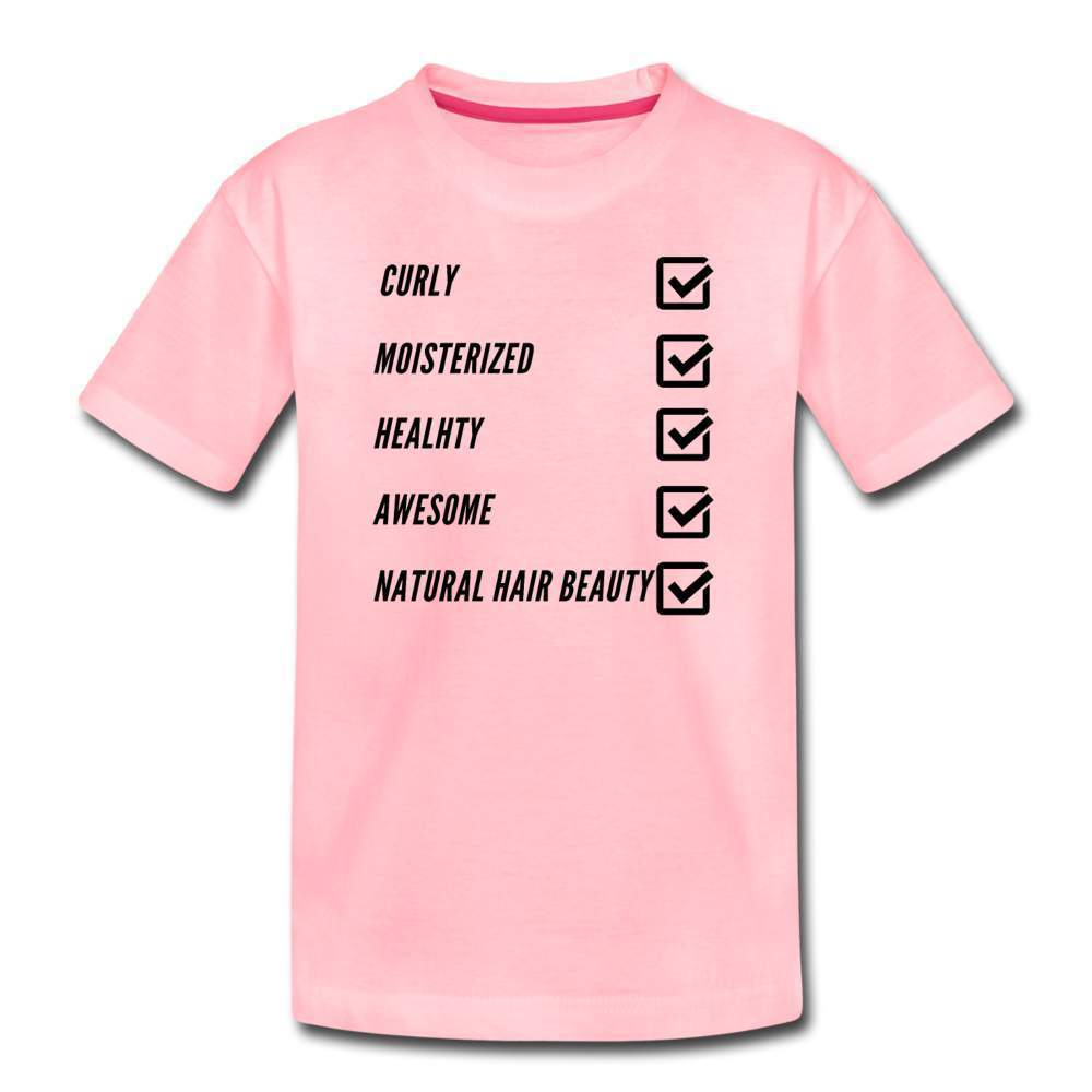 Natural Hair Checklist Youth T-Shirt-Riley's Way-Girls Clothes,Girls T-shirts,Shop,SPOD,T-Shirts,youth apparel