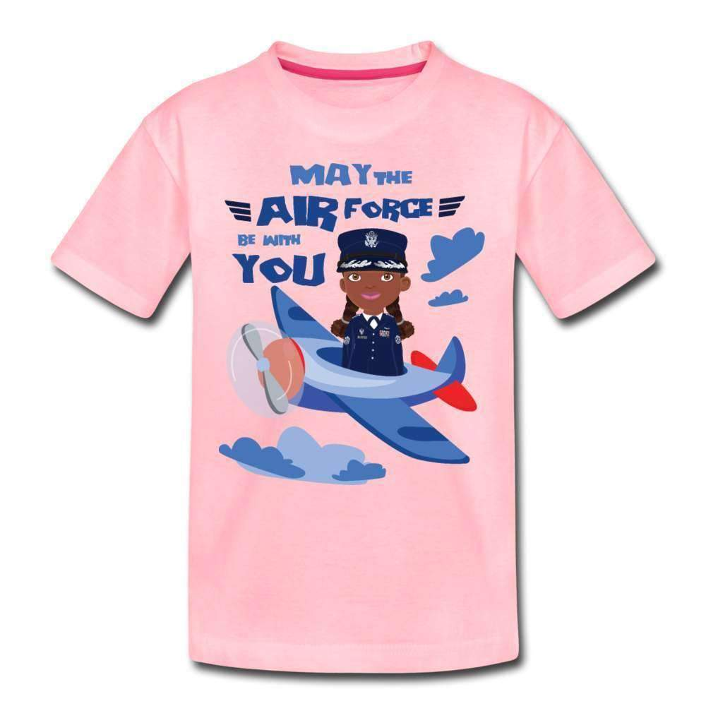 Air Force Youth T-Shirt-Riley's Way-Airforce,Girls Clothes,Girls T-shirts,Shop,T-Shirts,youth apparel