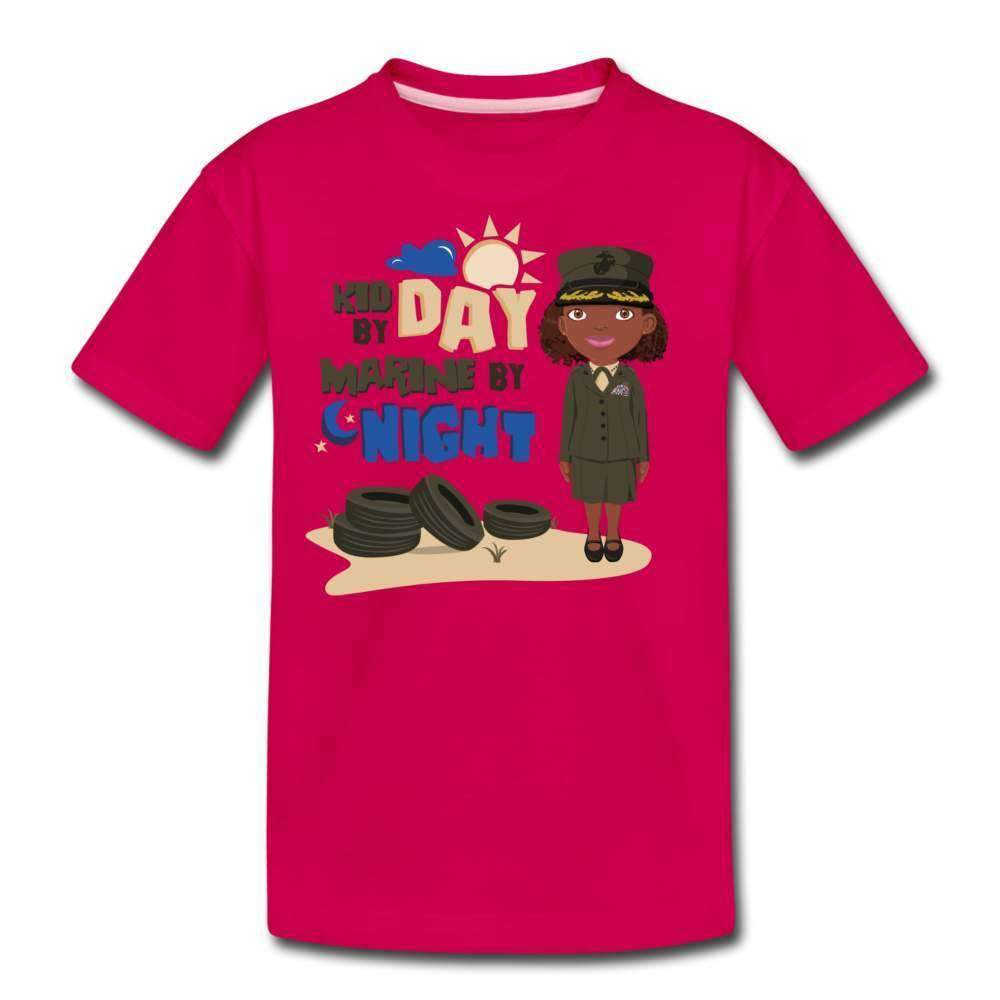 Marine By Night Kids' Premium T-Shirt-SPOD-Girls Clothes,Girls T-shirts,Marine,Shop,SPOD,T-Shirts