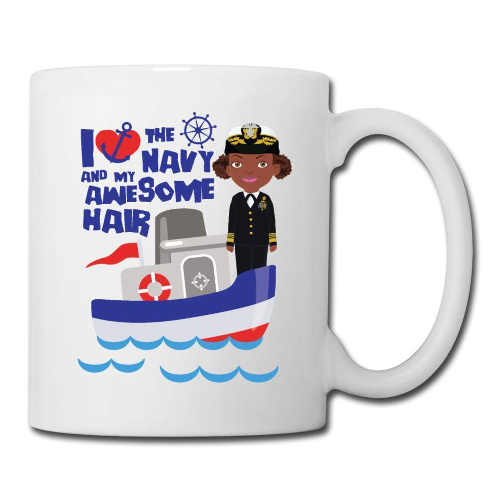 I Love the Navy and My Awesome Hair Mug-SPOD-Armed Forces with Awesome Hair,Mugs,navy awesome,Shop,SPOD