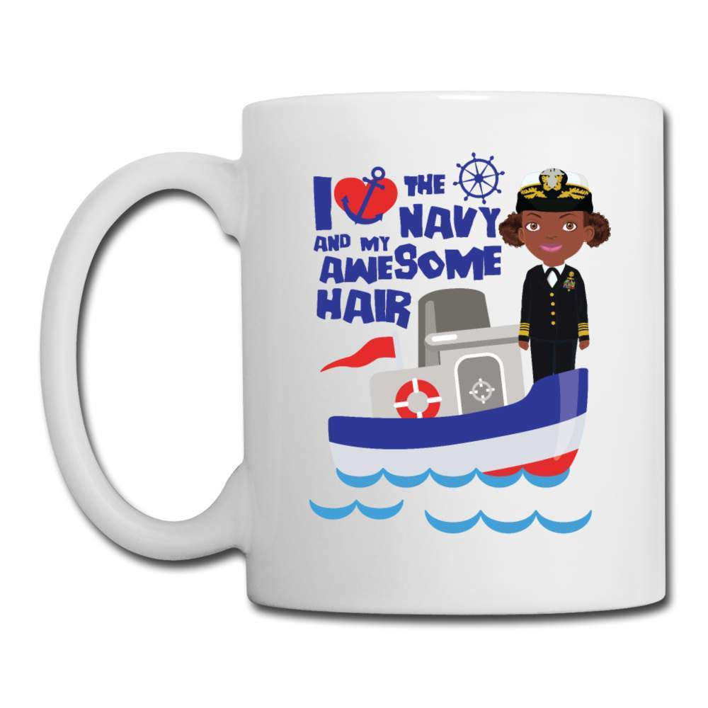 I Love the Navy and My Awesome Hair Mug-SPOD-Armed Forces with Awesome Hair,Mugs,navy awesome,Shop,SPOD