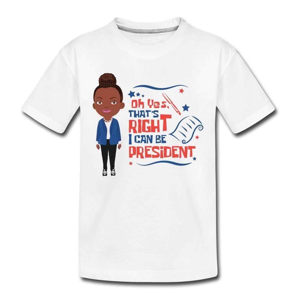 I Can Be President Toddlers premium T-shirt-SPOD-Career T shirts and Onesies,Girls Clothes,Next President,Shop,SPOD,T-Shirts,Toddlers