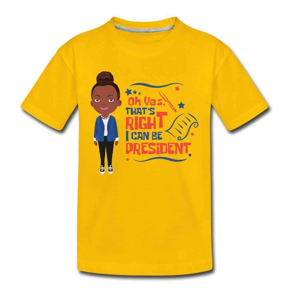 I Can Be President Toddlers premium T-shirt-SPOD-Career T shirts and Onesies,Girls Clothes,Next President,Shop,SPOD,T-Shirts,Toddlers