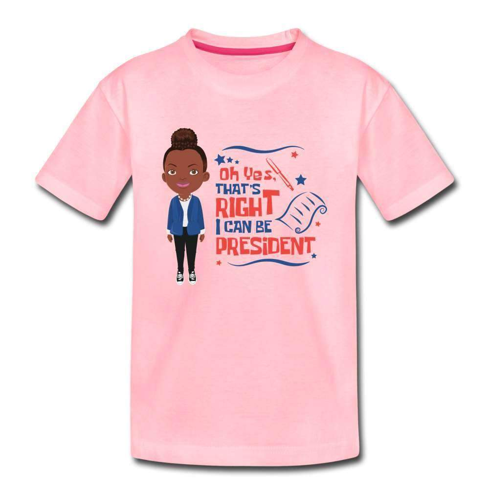 I Can Be President Kids' Premium T-Shirt-SPOD-Career T shirts and Onesies,Girls Clothes,Girls T-shirts,Next President,Shop,SPOD,T-Shirts