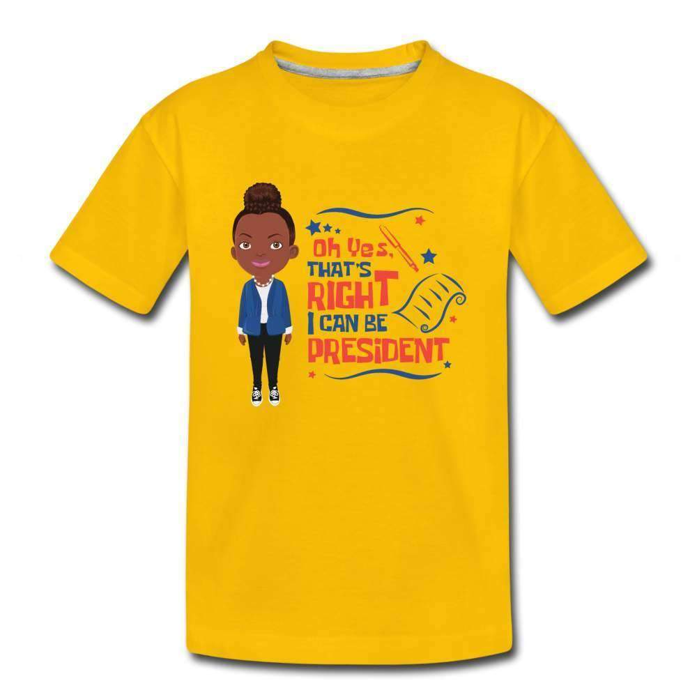 I Can Be President Kids' Premium T-Shirt-SPOD-Career T shirts and Onesies,Girls Clothes,Girls T-shirts,Next President,Shop,SPOD,T-Shirts