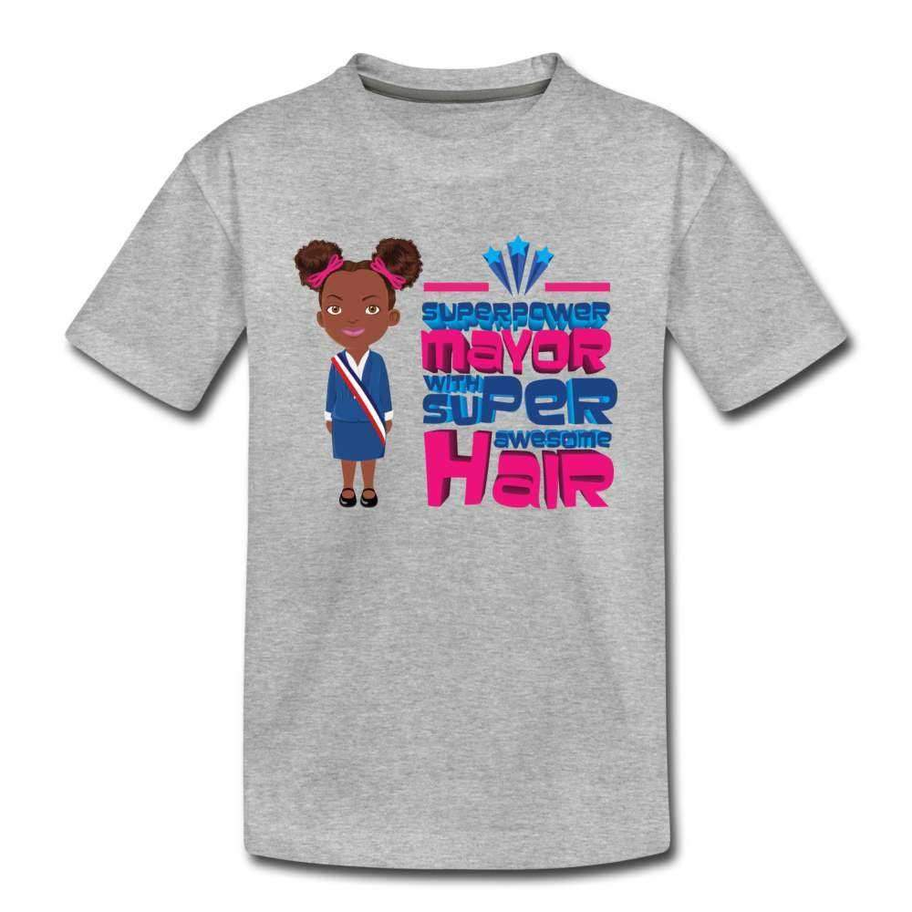 Super Power Mayor Kids' Premium T-Shirt-SPOD-Career T shirts and Onesies,Girls T-shirts,Shop,SPOD,Superpower Mayor