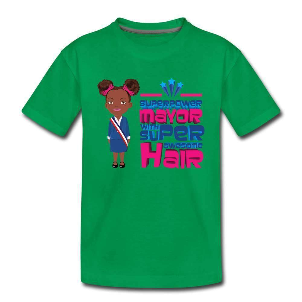 Super Power Mayor Kids' Premium T-Shirt-SPOD-Career T shirts and Onesies,Girls T-shirts,Shop,SPOD,Superpower Mayor