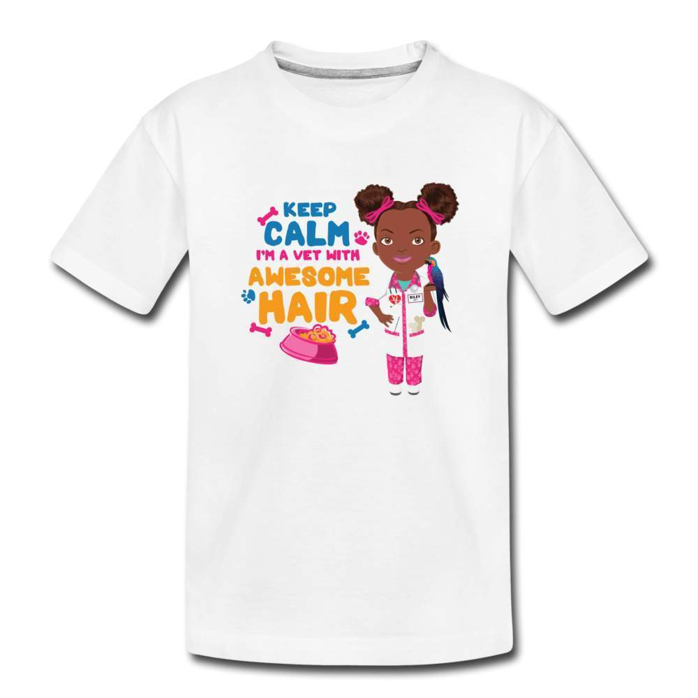 Veterinarian Keep Calm Kids' Premium T-Shirt-SPOD-Girls Clothes,Girls T-shirts,Kids' Shirts,Shop,SPOD,T-Shirts,Veterinarian Keep Calm