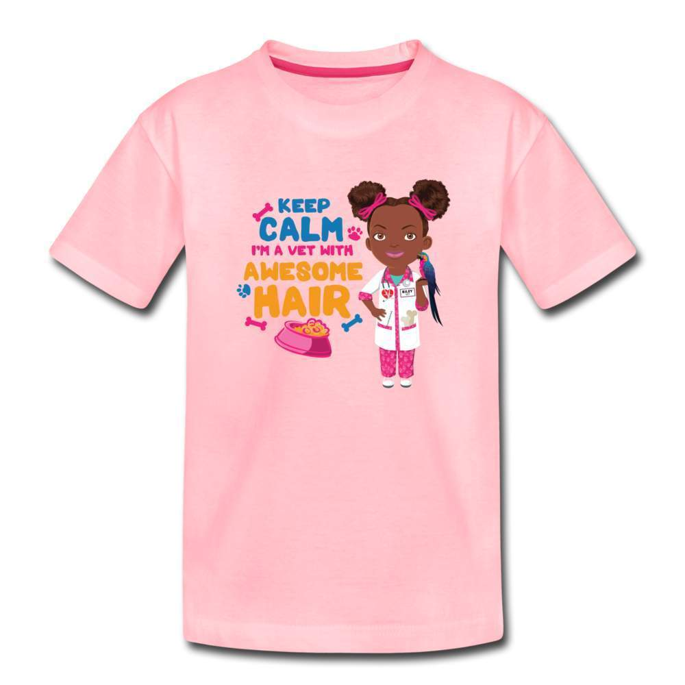 Veterinarian Keep Calm Kids' Premium T-Shirt-SPOD-Girls Clothes,Girls T-shirts,Kids' Shirts,Shop,SPOD,T-Shirts,Veterinarian Keep Calm