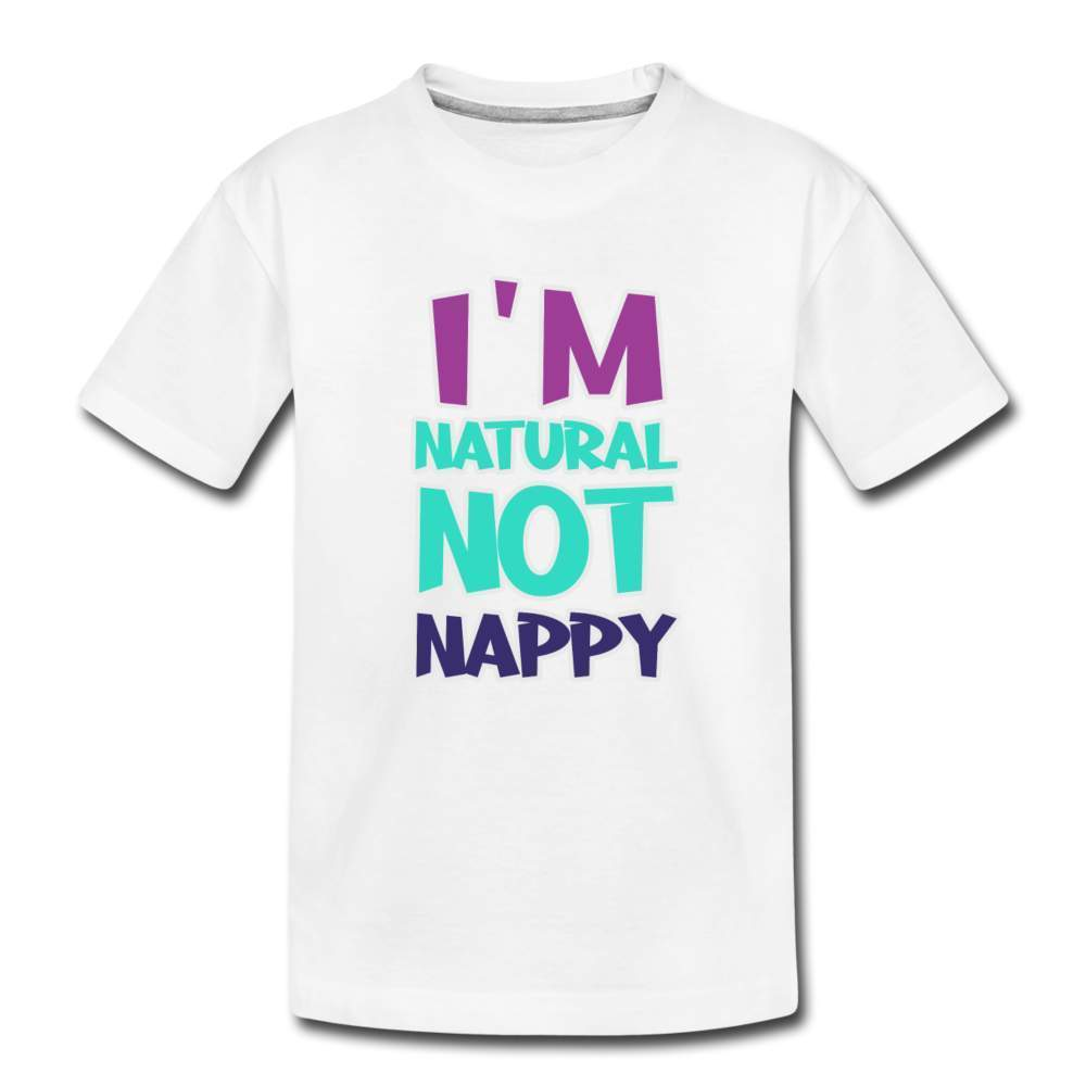 I'm Not Nappy Kids' Premium T-Shirt-SPOD-Girls T-shirts,New Arrivals,Not Nappy,Shop,SPOD,T-Shirts