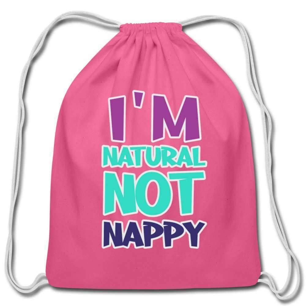 I'm Not Nappy Cotton Drawstring Bag-SPOD-Accessories,Bags,Bags & Backpacks,New Arrivals,Not Nappy,Shop,SPOD