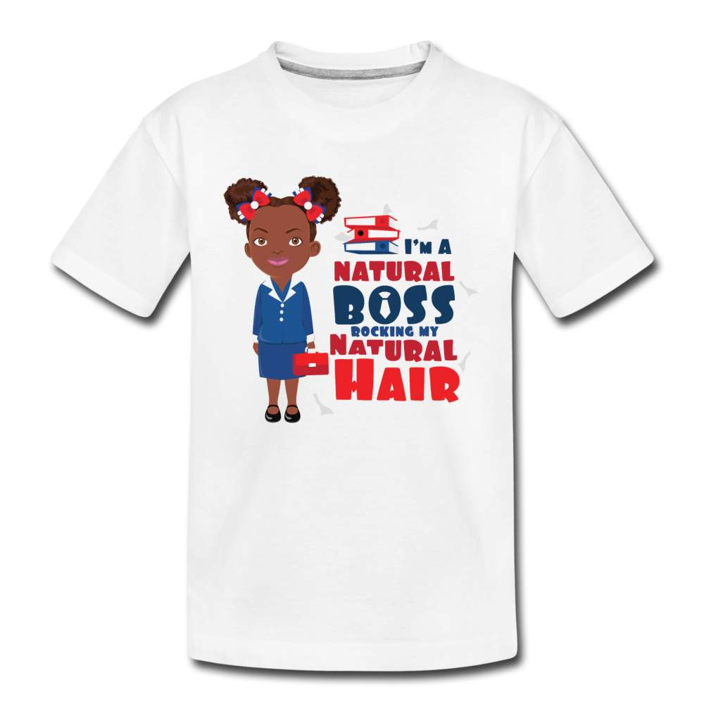 Natural Boss Kids' Premium T-Shirt-SPOD-Girls Clothes,Girls T-shirts,Natural Boss,New Arrivals,Shop,SPOD,T-Shirts