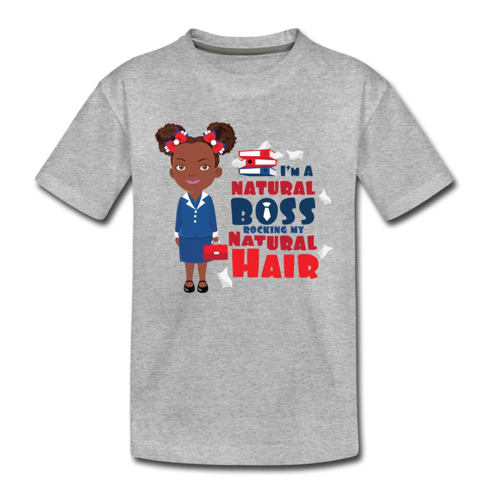 Natural Boss Kids' Premium T-Shirt-SPOD-Girls Clothes,Girls T-shirts,Natural Boss,New Arrivals,Shop,SPOD,T-Shirts