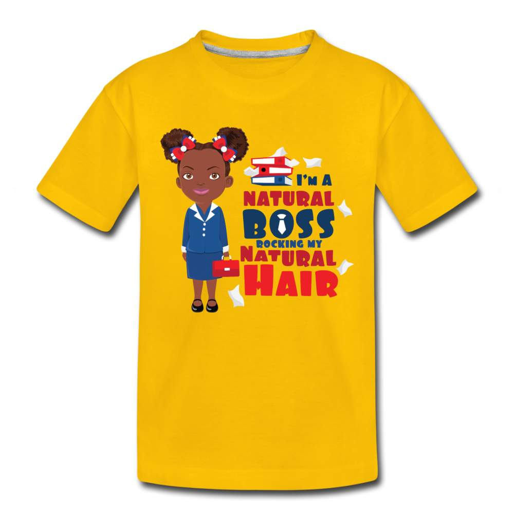 Natural Boss Toddler Premium T-Shirt-SPOD-Baby & Toddler Shirts,Girls T-shirts,Natural Boss,New Arrivals,Shop,SPOD,T-Shirts,Toddlers