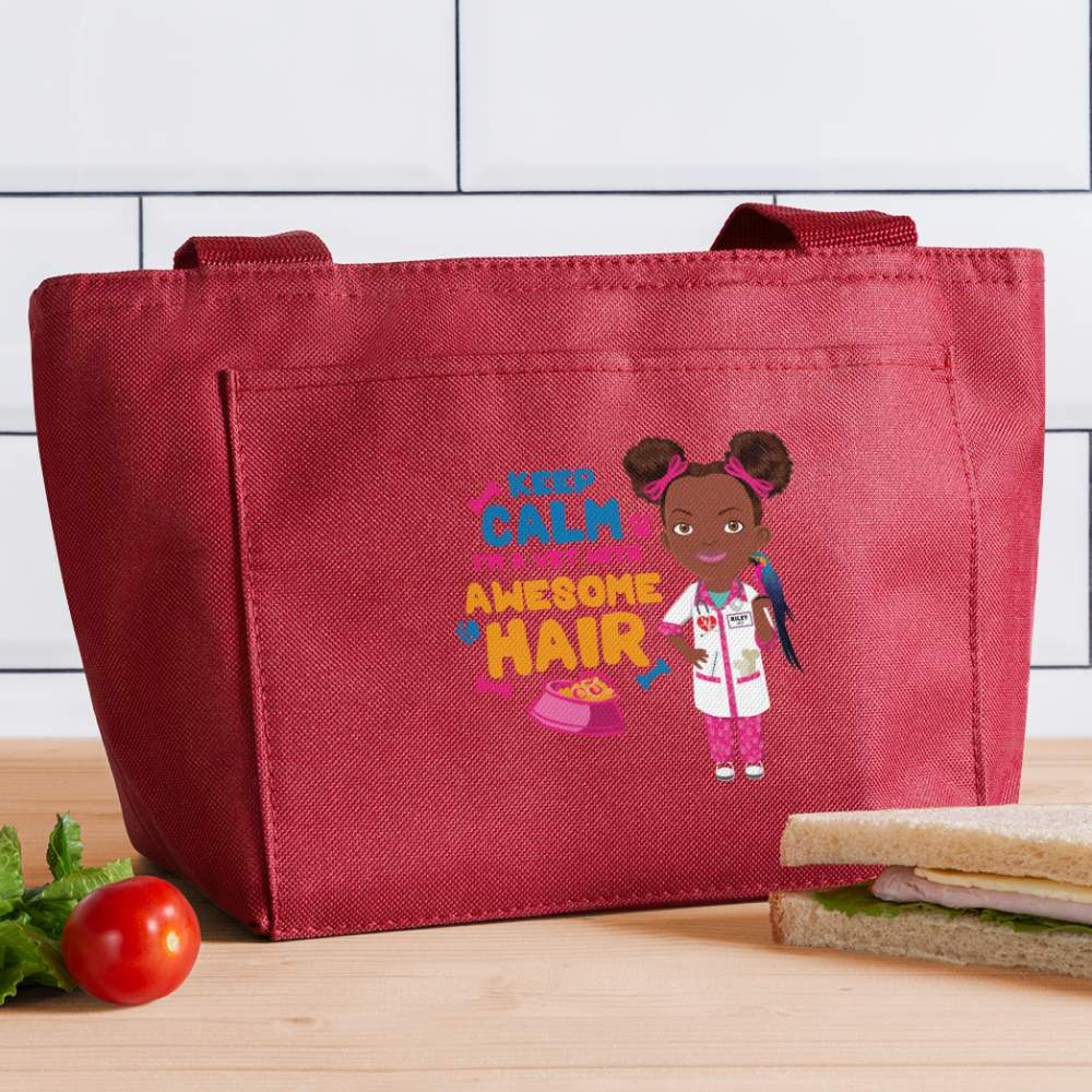 Veterinarian Lunch Bag - red