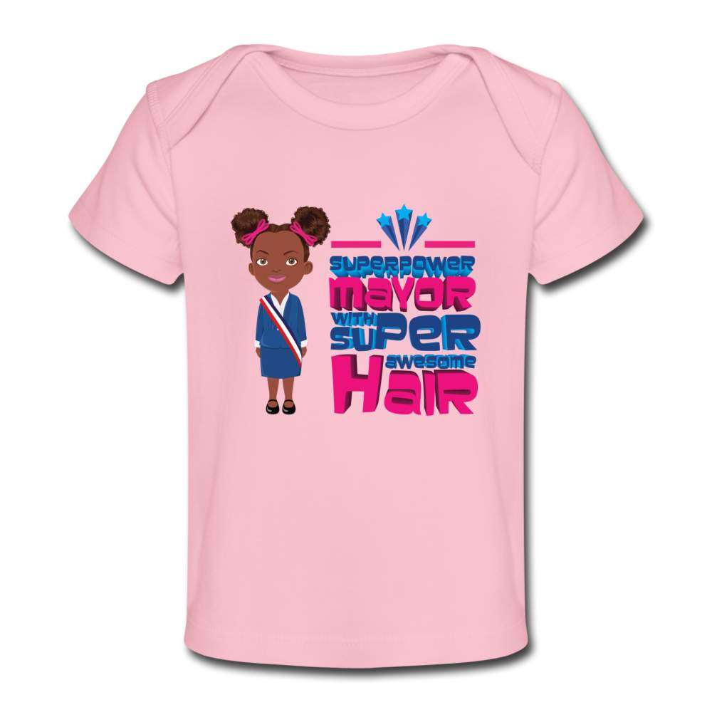 Mayor Organic Baby T-Shirt - light pink
