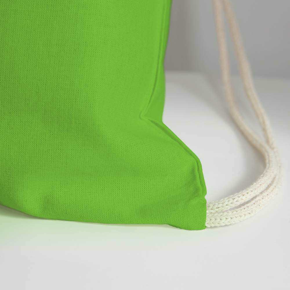 Mayor Cotton Drawstring Bag - clover
