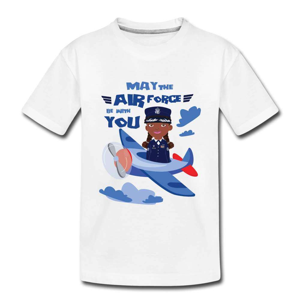 Air Force Toddler Premium T-Shirt-SPOD-Airforce,Girls - Toddlers,Shop,SPOD,Toddlers