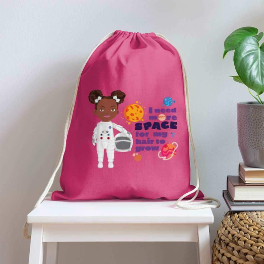 I Need More Space Cotton Drawstring Bag-Accessories,Astronaut More Space,Bags,Bags & Backpacks,Drawstring and Tote Bags,Shop,SPOD