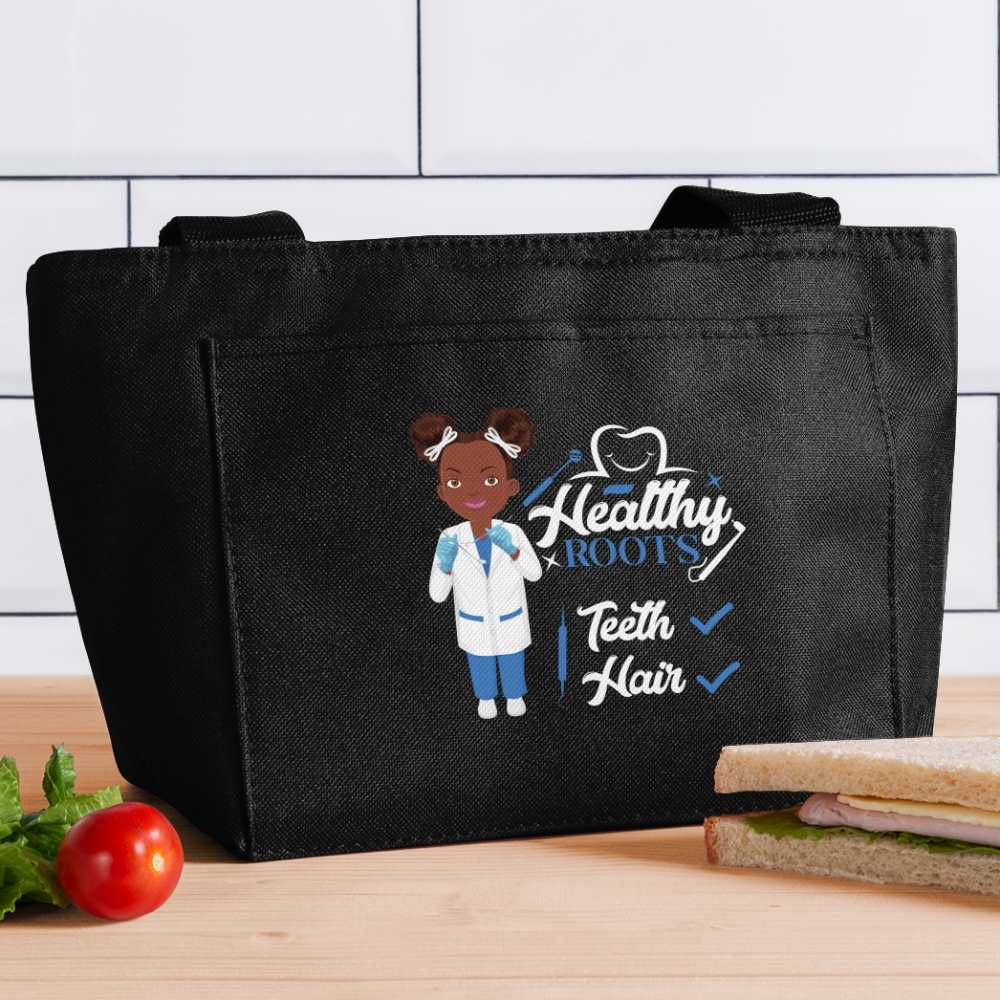 Dentist Lunch Bag - black