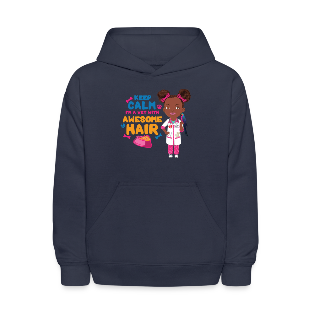 Veterinarian Kids' Hoodie - navy