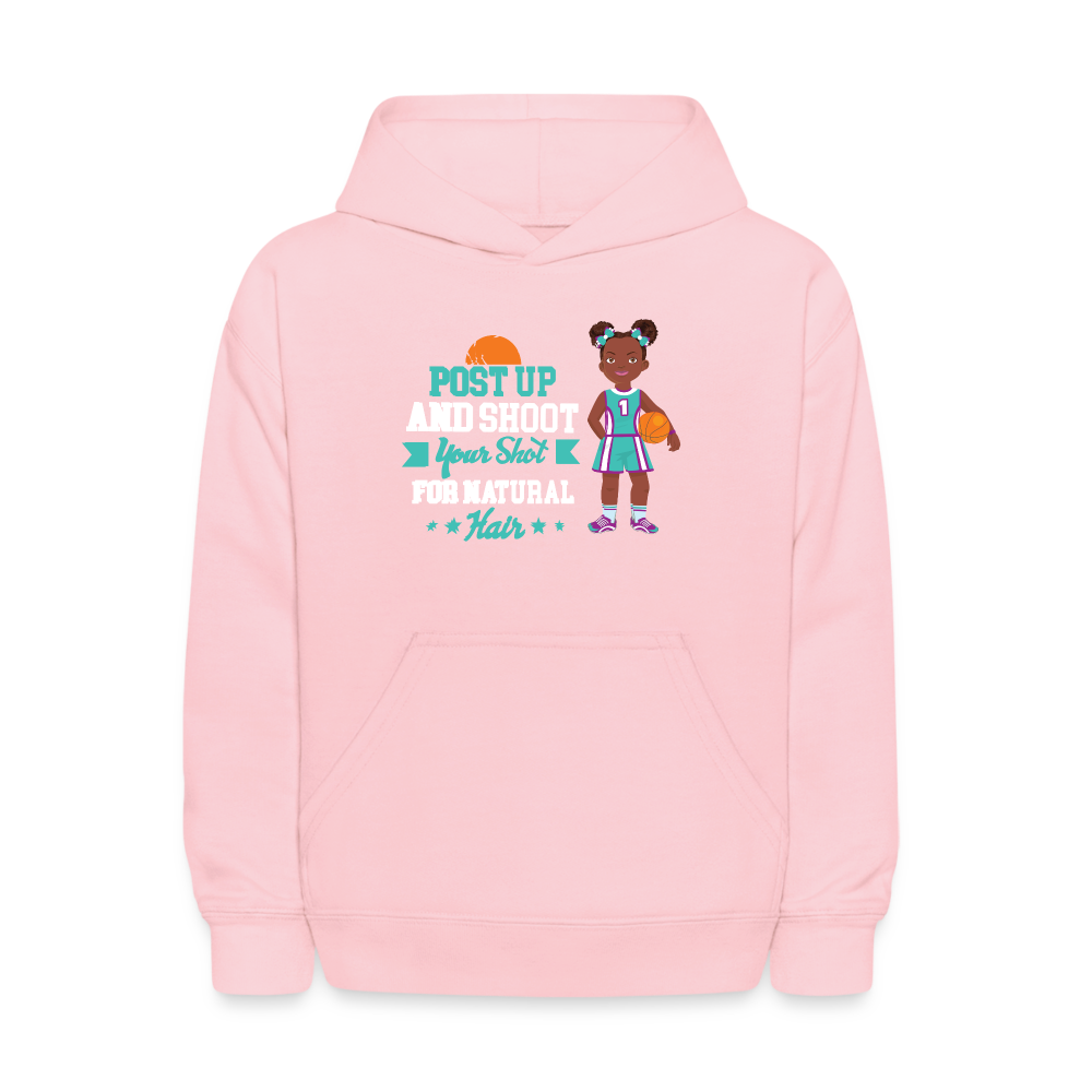 Kids' Basketball Hoodie - pink