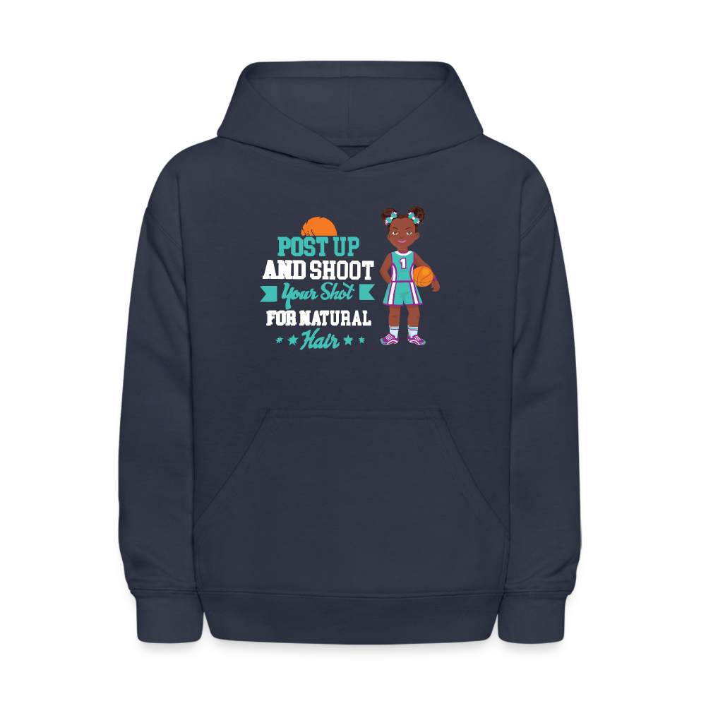 Kids' Basketball Hoodie - navy