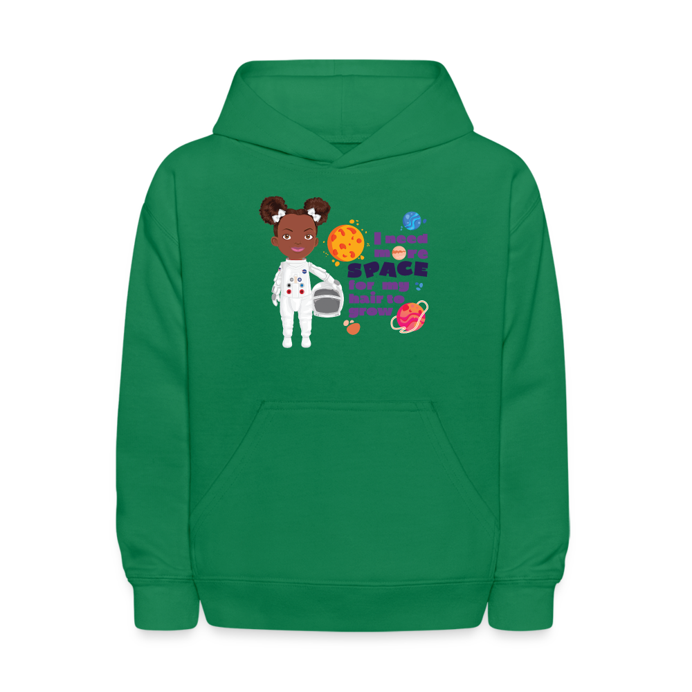 Astronaut Kids' Hoodie - kelly green