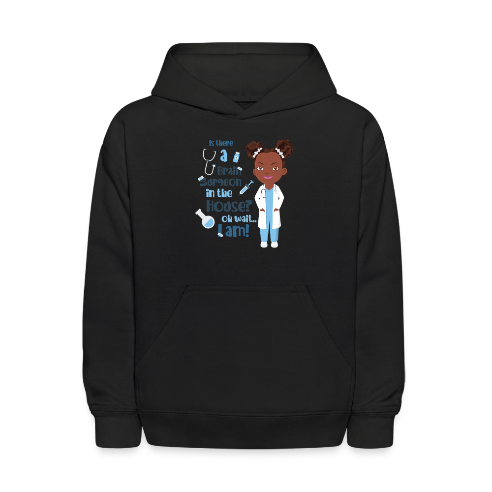 Brain Surgeon Kids' Hoodie - black