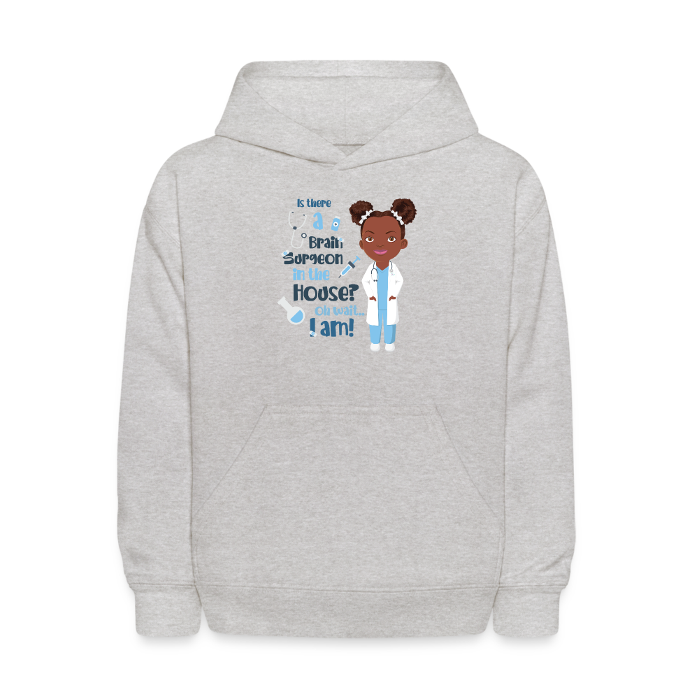 Brain Surgeon Kids' Hoodie - heather gray